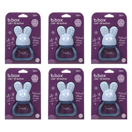 B.box Chill + Fill Teether - Lullaby Blue Pack of 6