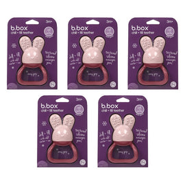 B.box Chill + Fill Teether - Blush Pack of 5