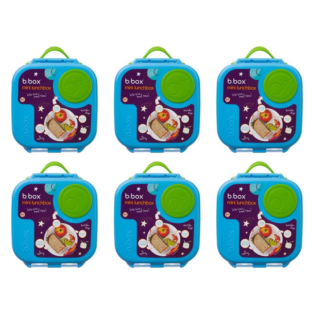 B.Box Mini Lunchbox Ocean Breeze Pack of 6
