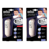 Braun ThermoScan 5 Ear Thermometer Pack of 2