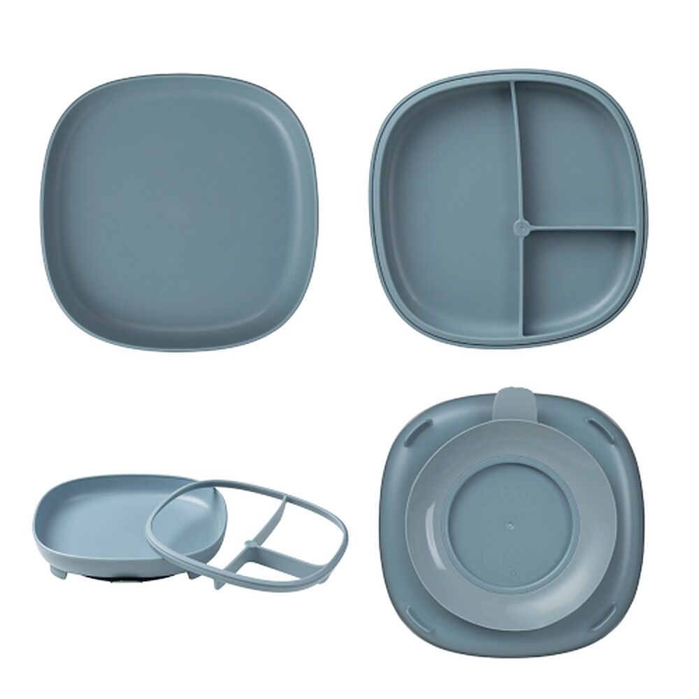 B.Box 2 in 1 Divider Suction Plate Ocean
