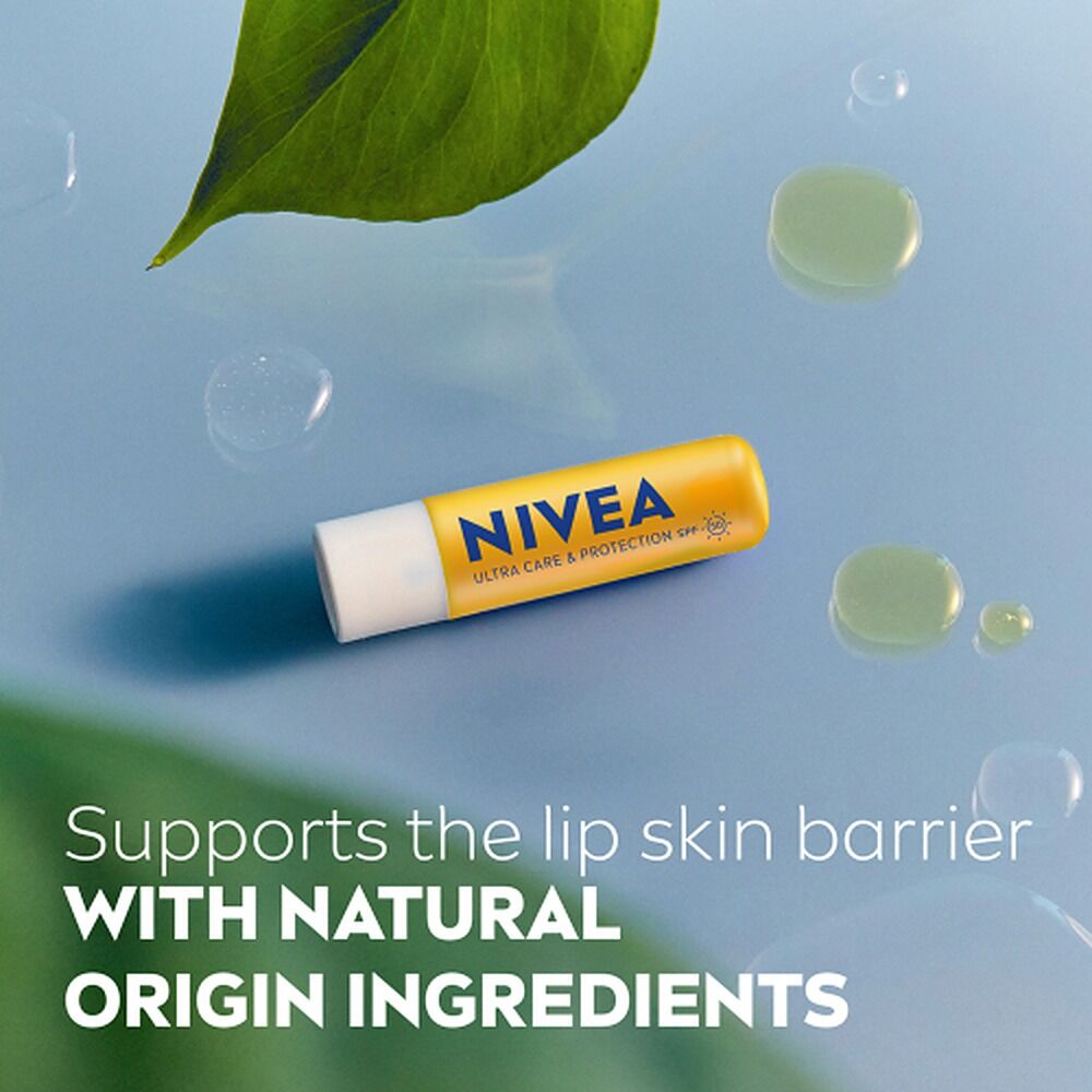 NIVEA Ultra Care & Protection Lip Balm SPF 50 4.8g x 8