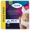 Tena Discreet Low Waist Underwear M Plus Blanc 12 Pack x 2