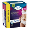 Tena Discreet Low Waist L Plus Blanc Underwear 10 Pack x 2