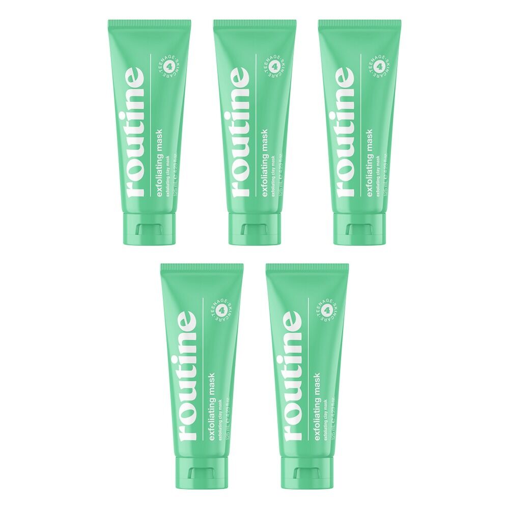 Routine Skin No. 4 Exfoliating Mask 125mL Pack of 5