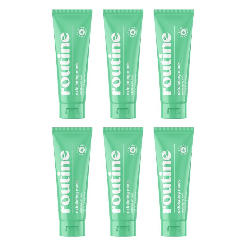 Routine Skin No. 4 Exfoliating Mask 125mL Pack of 6