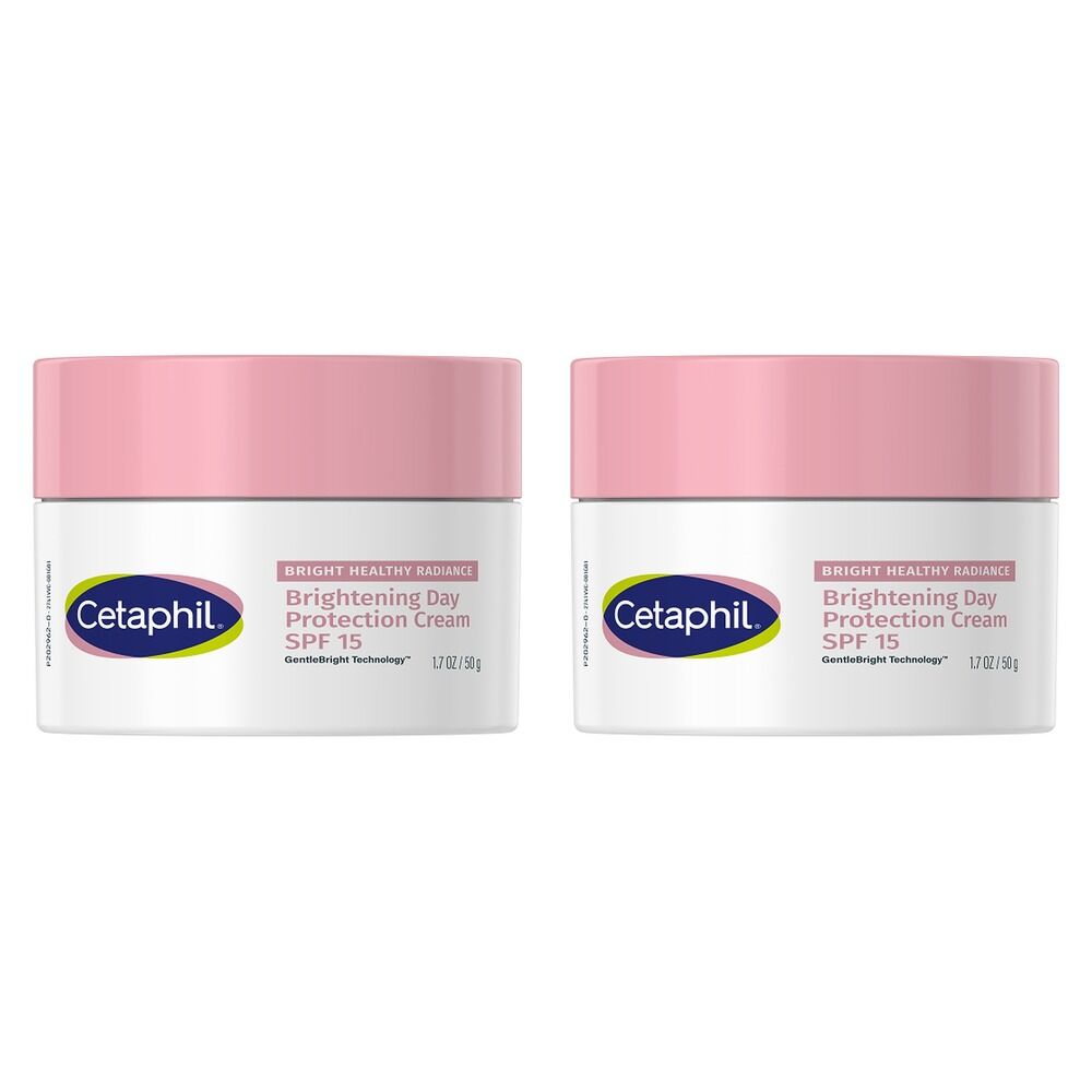 Cetaphil Bright Healthy Radiance Day Cream SPF 15 50g Pack of 2