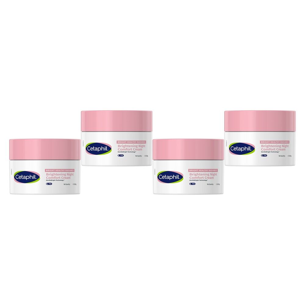 Cetaphil Bright Healthy Radiance Night Comfort Cream 50g Pack of 4