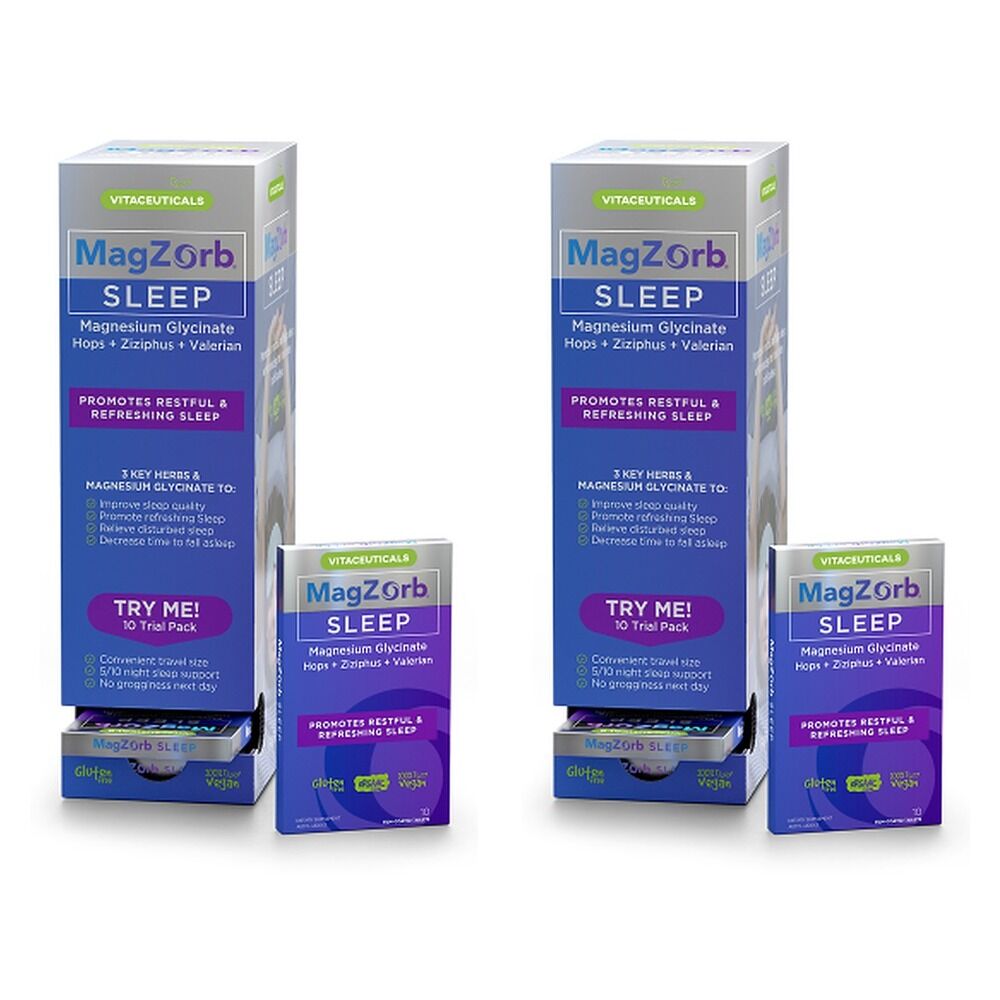 Magzorb Sleep Capsules 10 Pack x 24 Bundle of 2