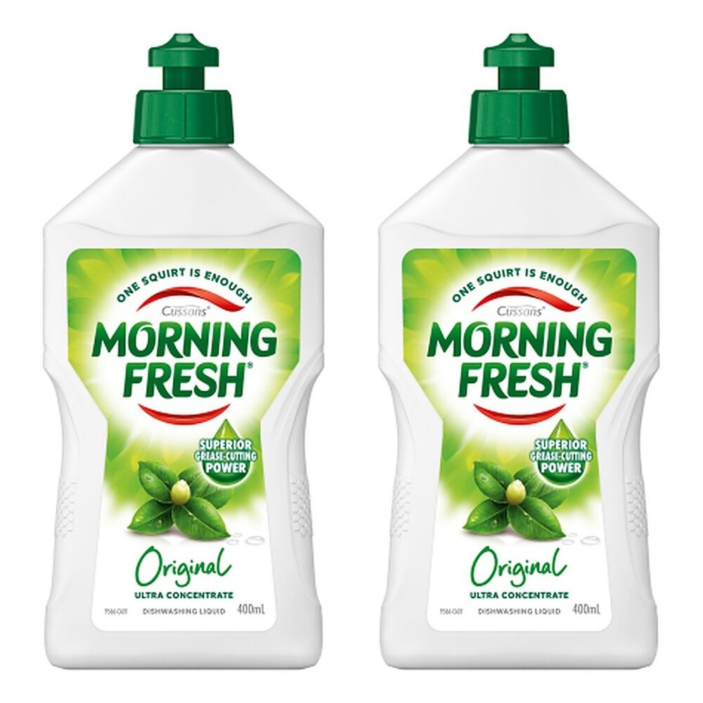 Morning Fresh Original Dishwashing Liquid 400mL x 12 Bundle of 2