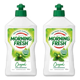 Morning Fresh Original Dishwashing Liquid 400mL x 12 Bundle of 2