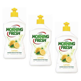 Morning Fresh Lemon Dishwashing Liquid 400mL x 12 Bundle of 3