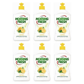 Morning Fresh Lemon Dishwashing Liquid 400mL x 12 Bundle of 6