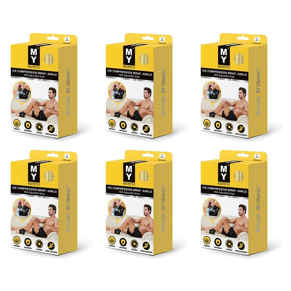 MY Ice Compression Wrap Knee Pack of 6