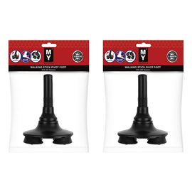 My Walking Stick Pivot Foot 360 Rotation Pack of 2