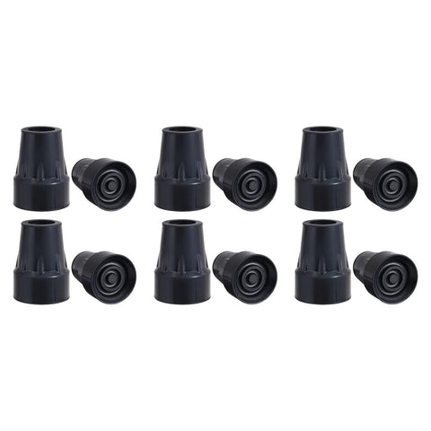 My Walking Stick 40mm Rubber Foot Pack of 6