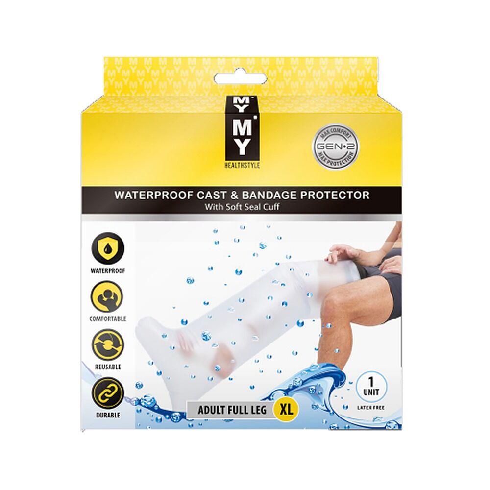 My Waterproof Cast Protect Adult Full Leg XL