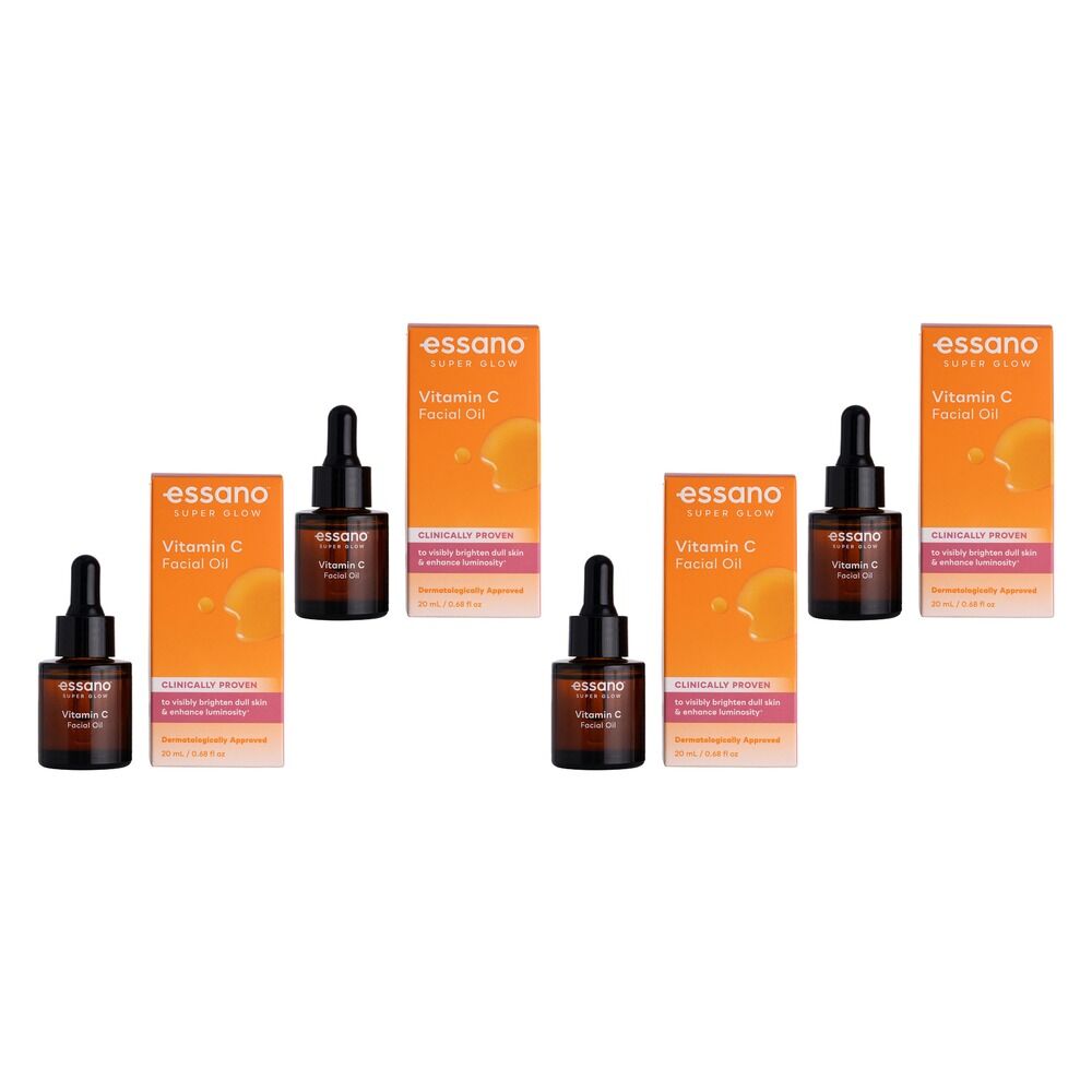 Essano Super Glow Face Oil 20mL Pack of 4