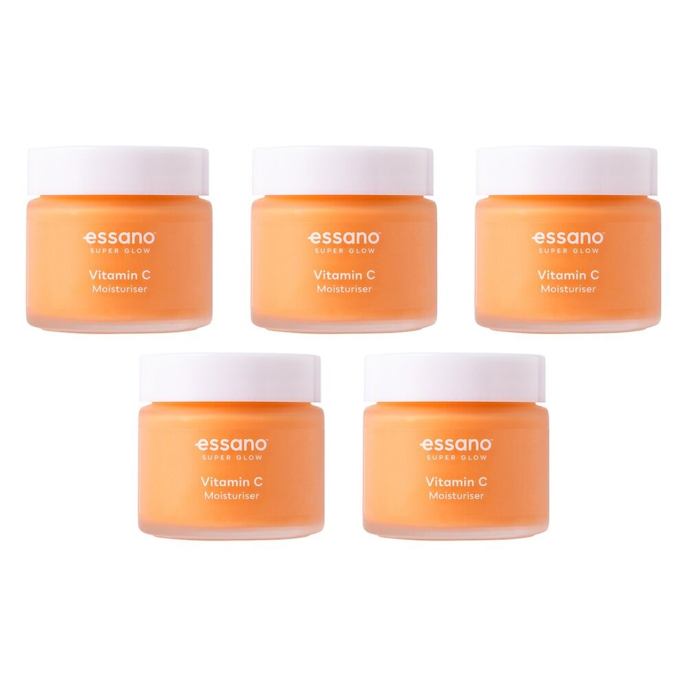 Essano Super Glow Vitamin C Moisturiser 50mL Pack of 5
