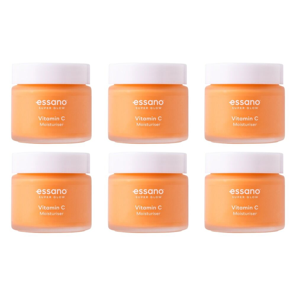 Essano Super Glow Vitamin C Moisturiser 50mL Pack of 6