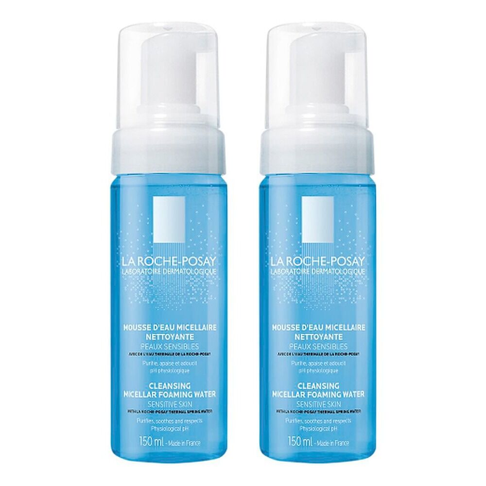 La Roche-Posay Physiological Foaming Water 150mL x 3 Bundle of 2