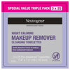 Neutrogena Night Calming Wipes Triple Pack
