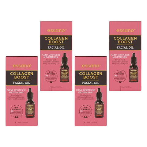 Essano Collagen Boost Retinol Face Oil 20mL Pack of 4