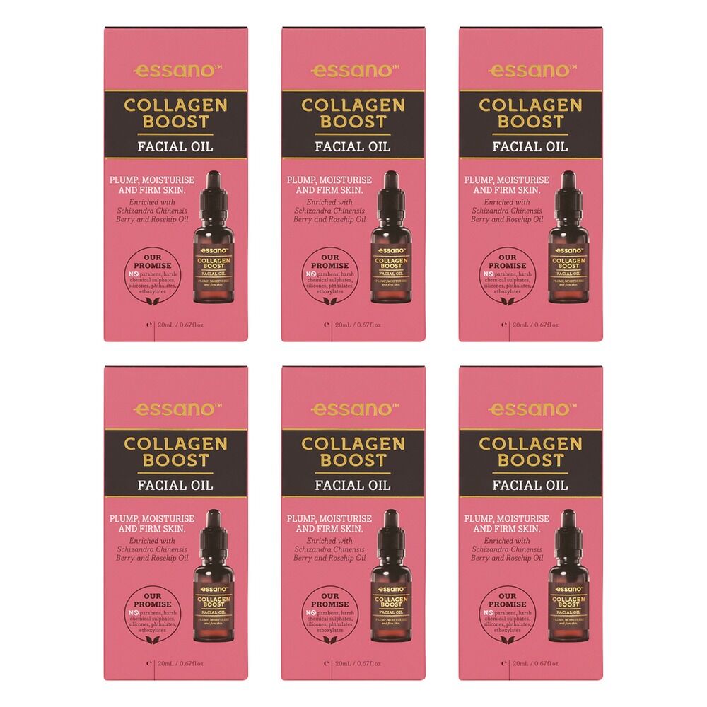 Essano Collagen Boost Retinol Face Oil 20mL Pack of 6