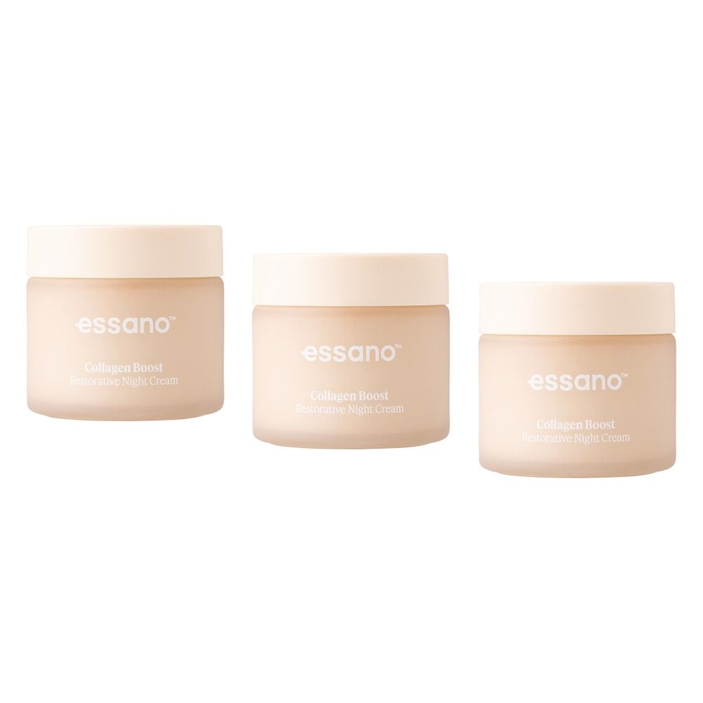 Essano Collagen Boost Restorative Night Cream 50mL Pack of 3