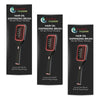 Soodox Organic Hair Oil Dispensing Brush Black Pack of 3