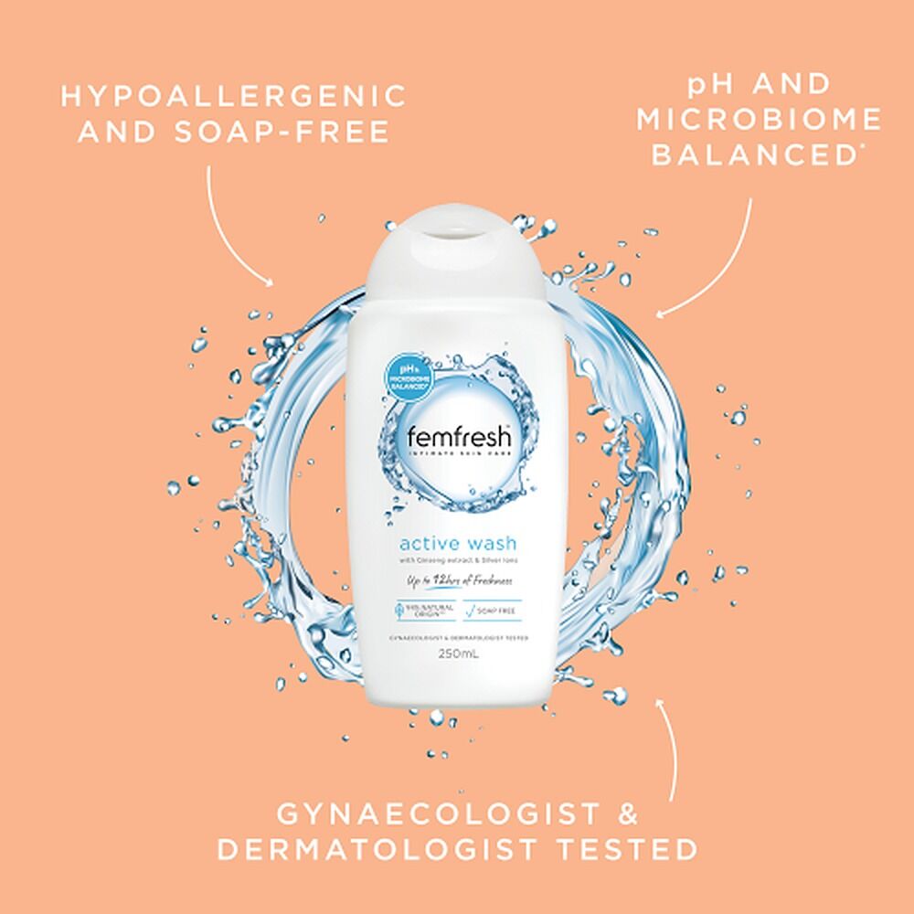 Femfresh Active Wash 250mL
