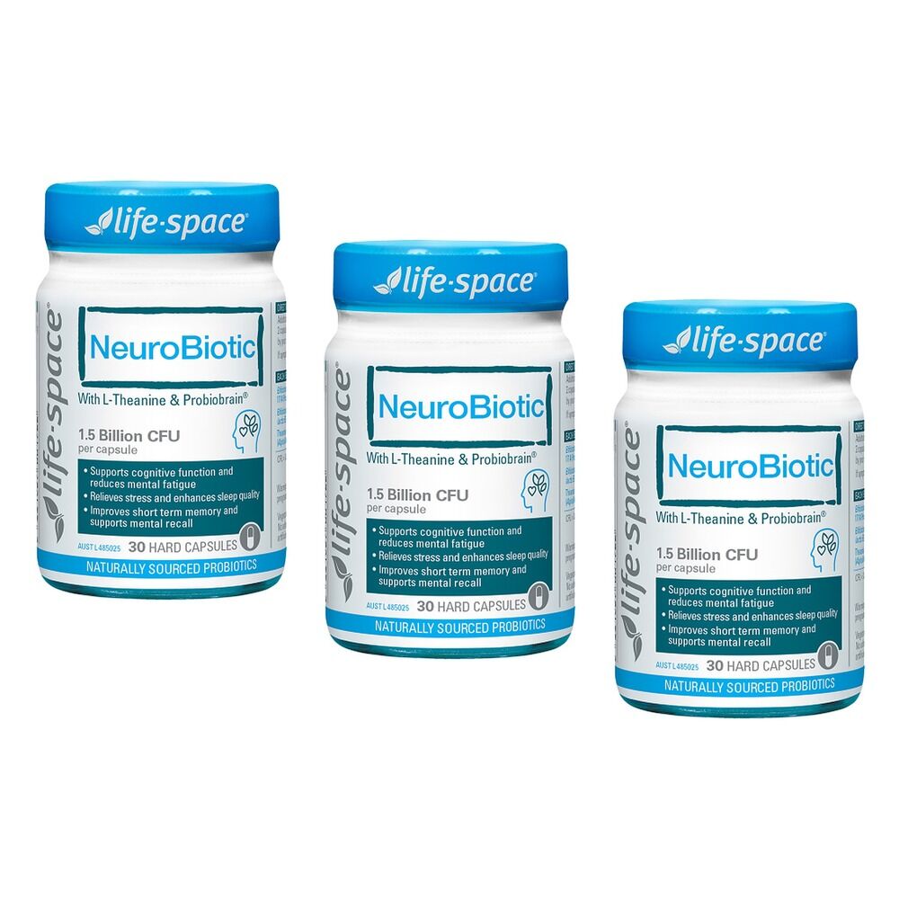 Life-Space NeuroBiotic 30 Capsules Pack of 3