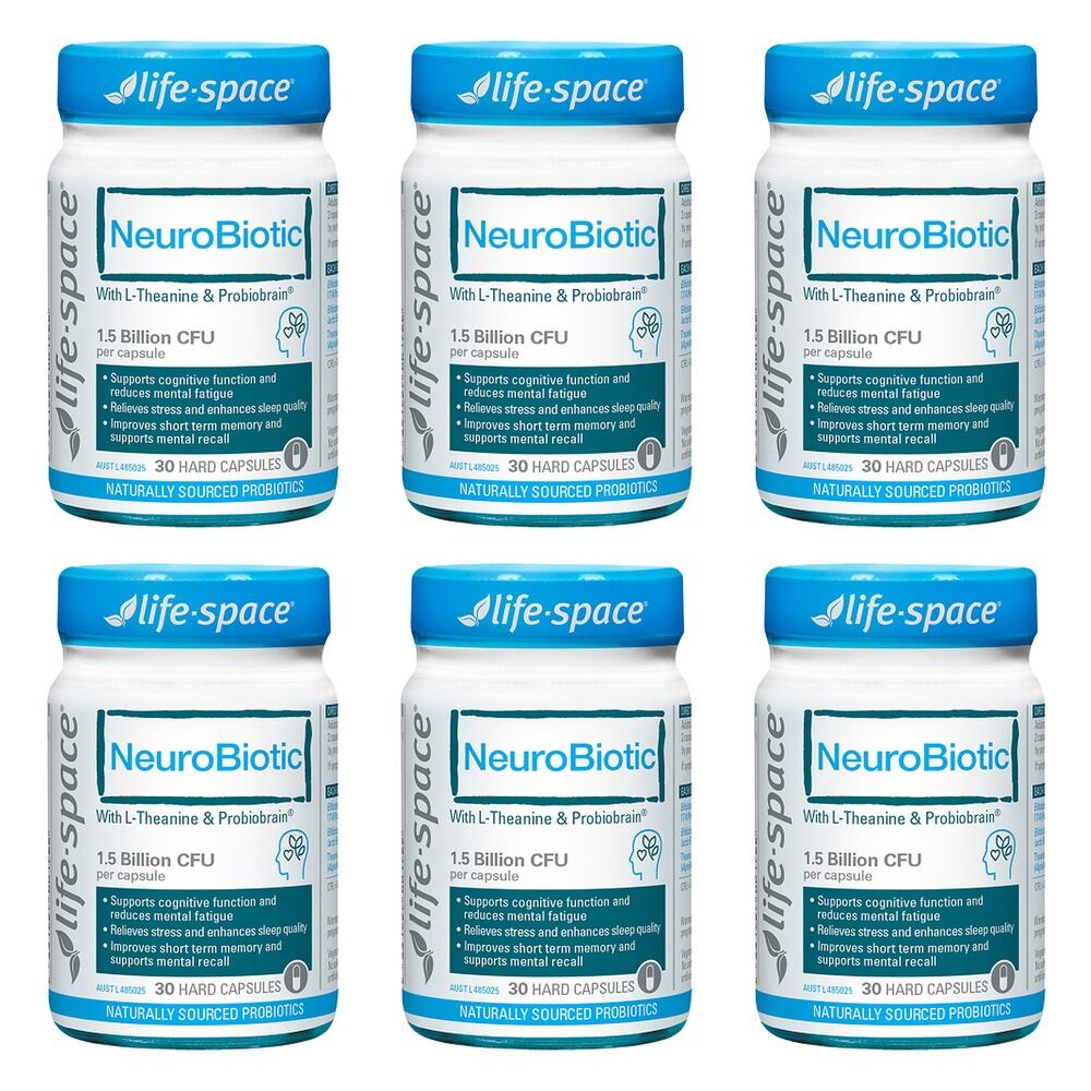 Life-Space NeuroBiotic 30 Capsules Pack of 6
