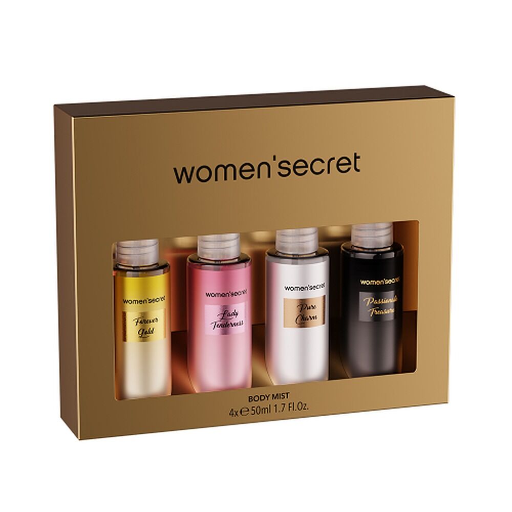 Women'secret Gift Set Metallic 4 x 50mL