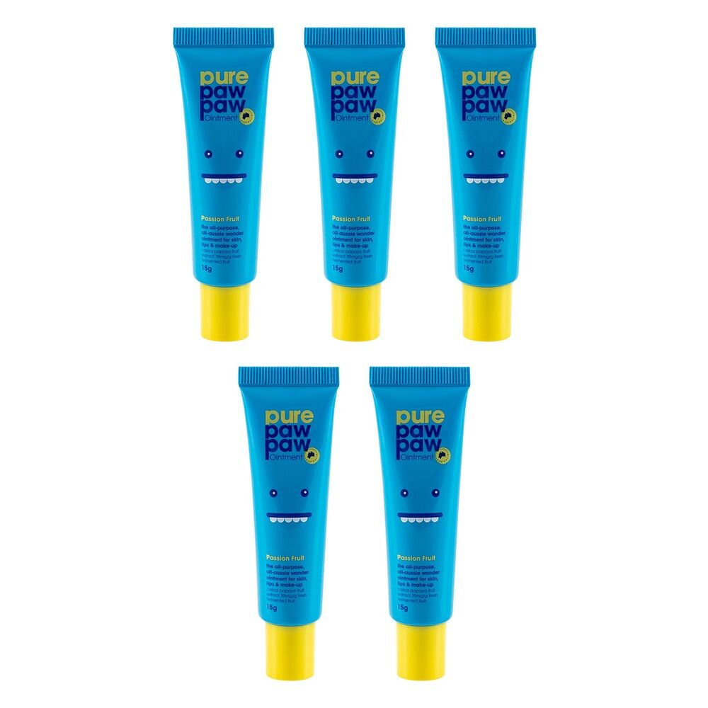 Pure Paw Paw Passion Fruit Ointment 15g Pack of 5