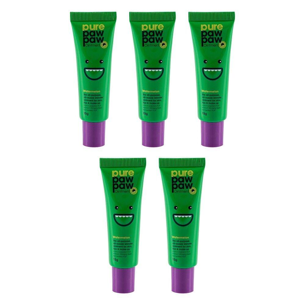 Pure Paw Paw Ointment Watermelon 15g Pack of 5