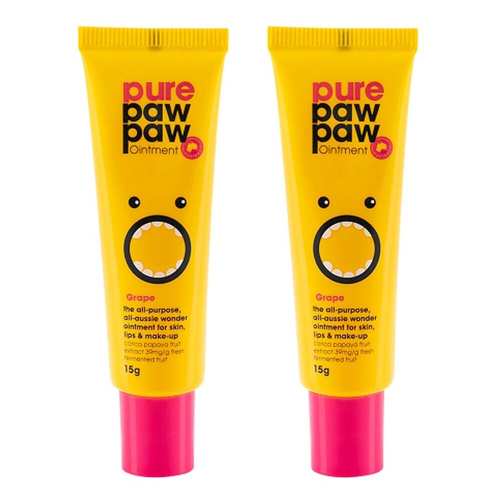 Pure Paw Paw Grape Ointment 15g Pack of 2