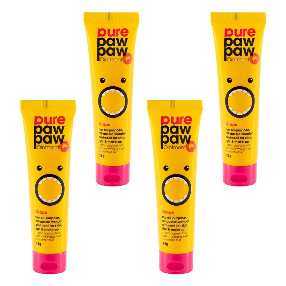 Pure Paw Paw Grape Ointment 25g Pack of 4