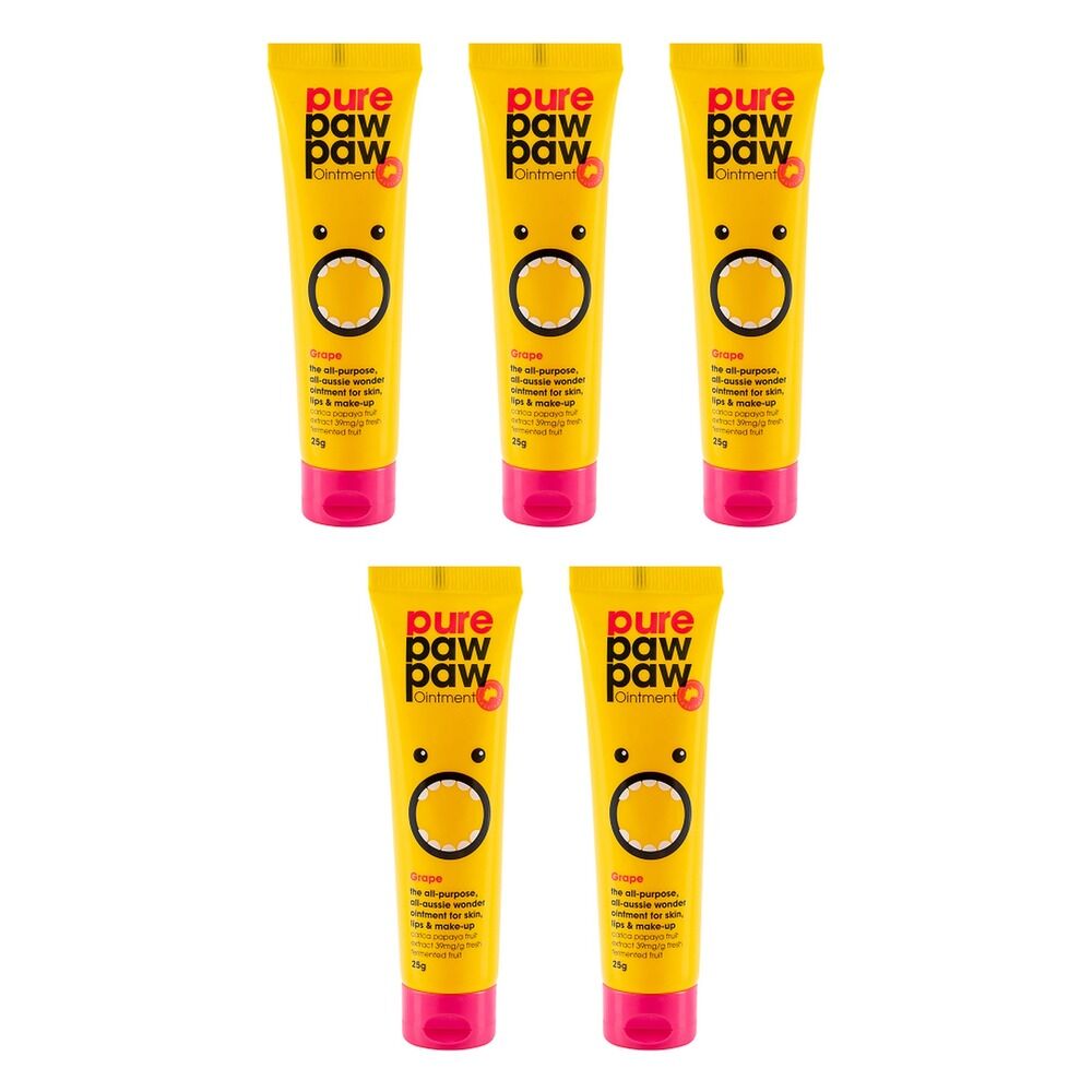 Pure Paw Paw Grape Ointment 25g Pack of 5