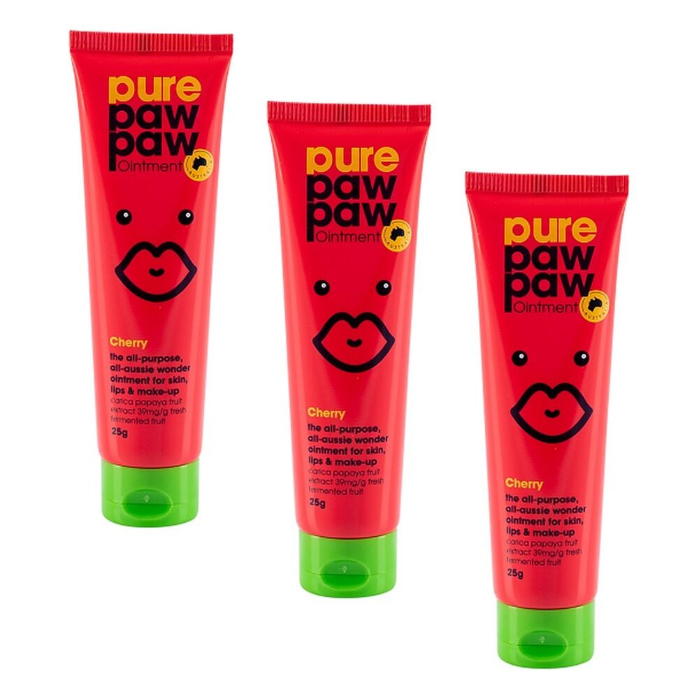Pure Paw Paw Ointment Cherry 25g Pack of 3