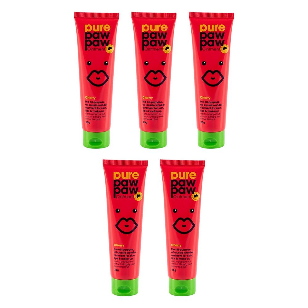 Pure Paw Paw Ointment Cherry 25g Pack of 5