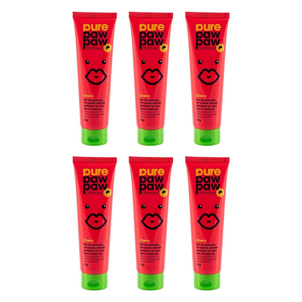 Pure Paw Paw Ointment Cherry 25g Pack of 6