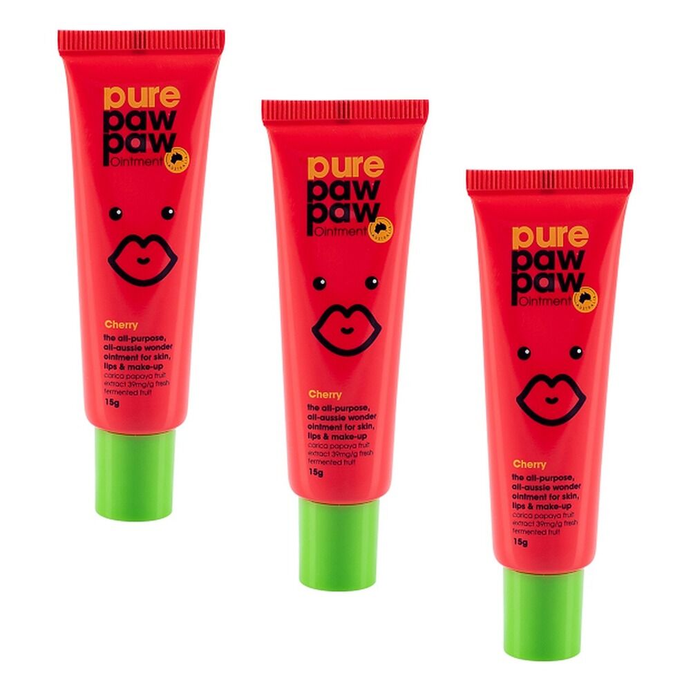 Pure Paw Paw Ointment Cherry 15g Pack of 3