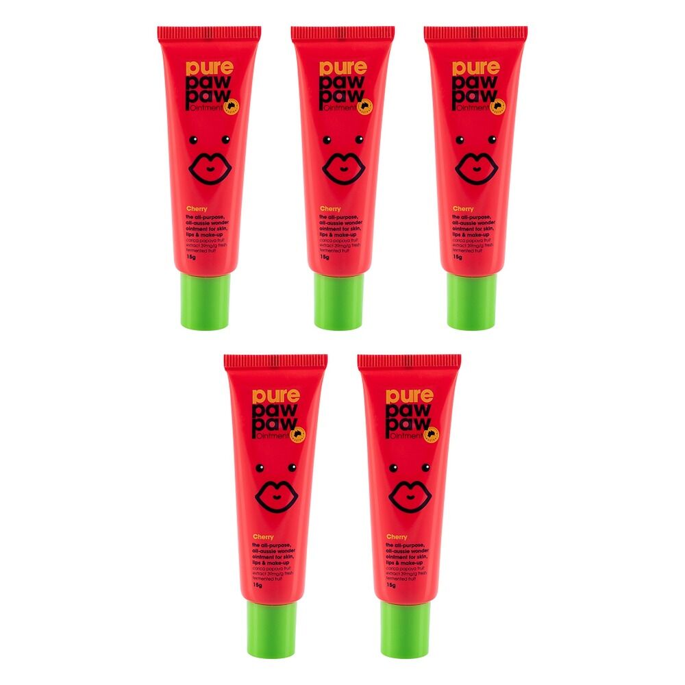 Pure Paw Paw Ointment Cherry 15g Pack of 5