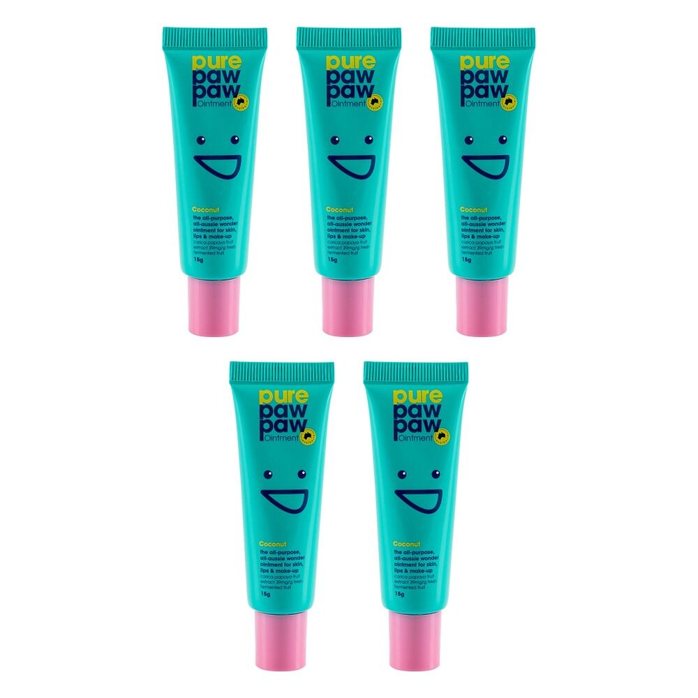 Pure Paw Paw Ointment Coconut 15g Pack of 5