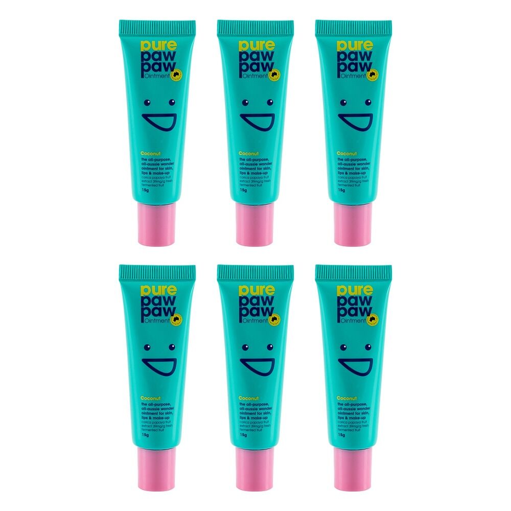Pure Paw Paw Ointment Coconut 15g Pack of 6