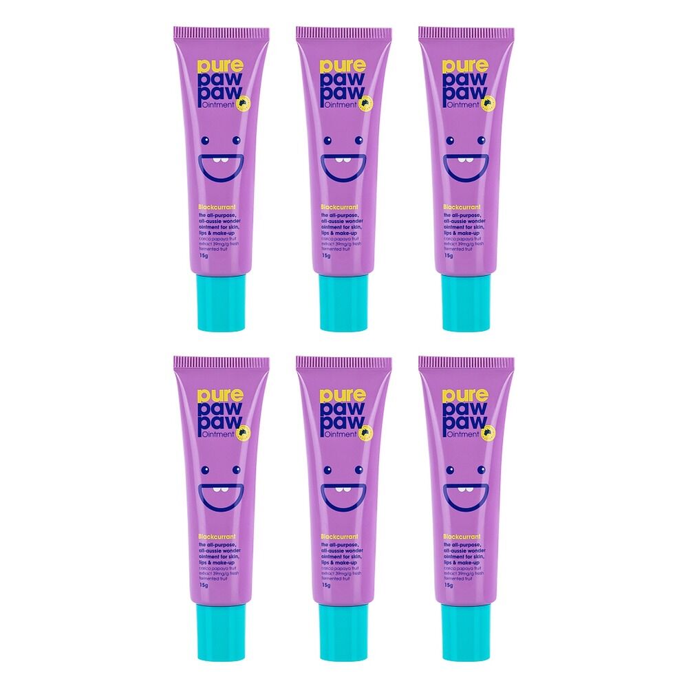 Pure Paw Paw Blackcurrant Ointment 15g Pack of 6