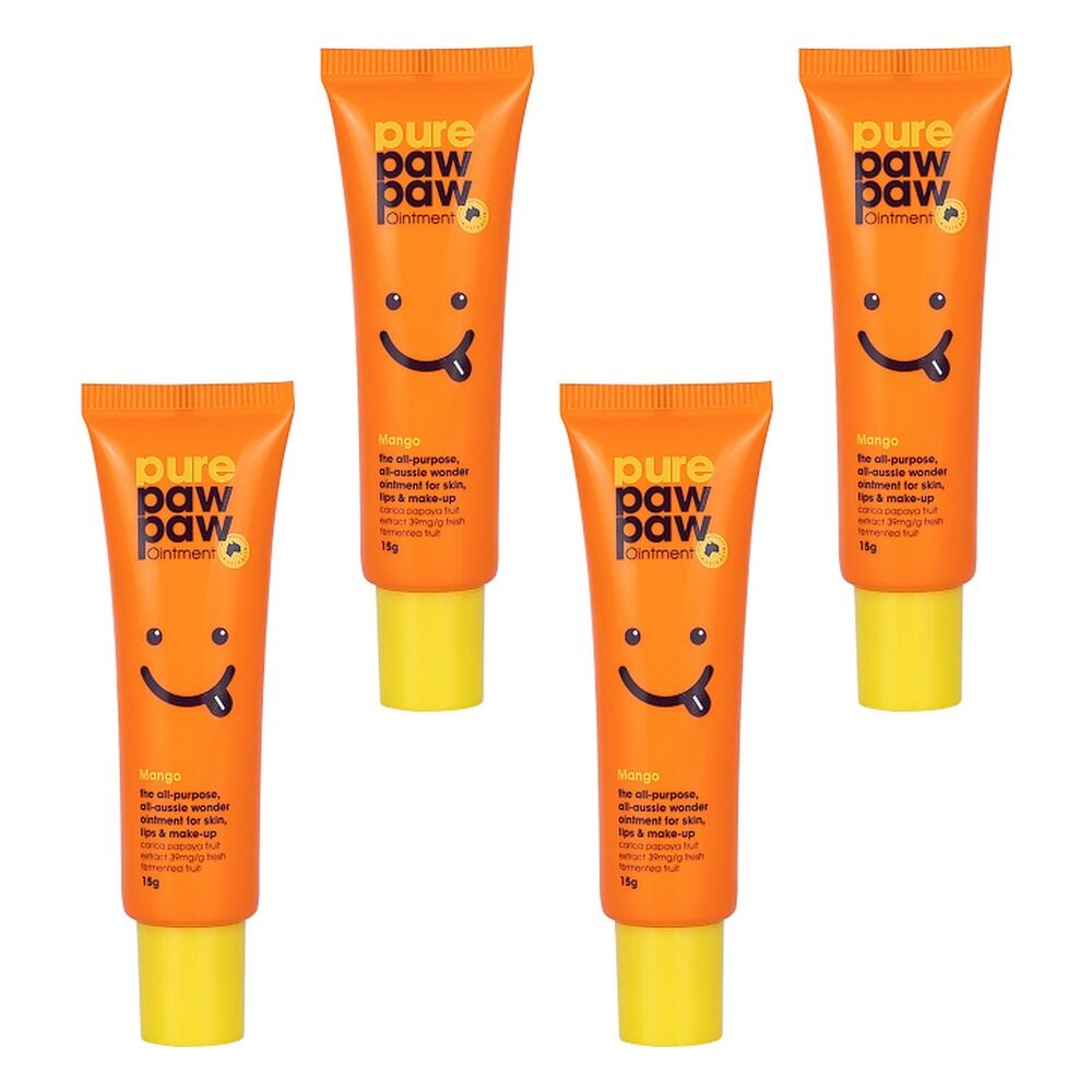 Pure Paw Paw Ointment Mango 15g Pack of 4