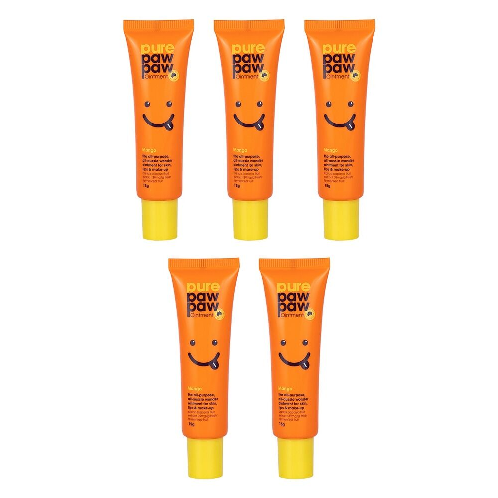 Pure Paw Paw Ointment Mango 15g Pack of 5