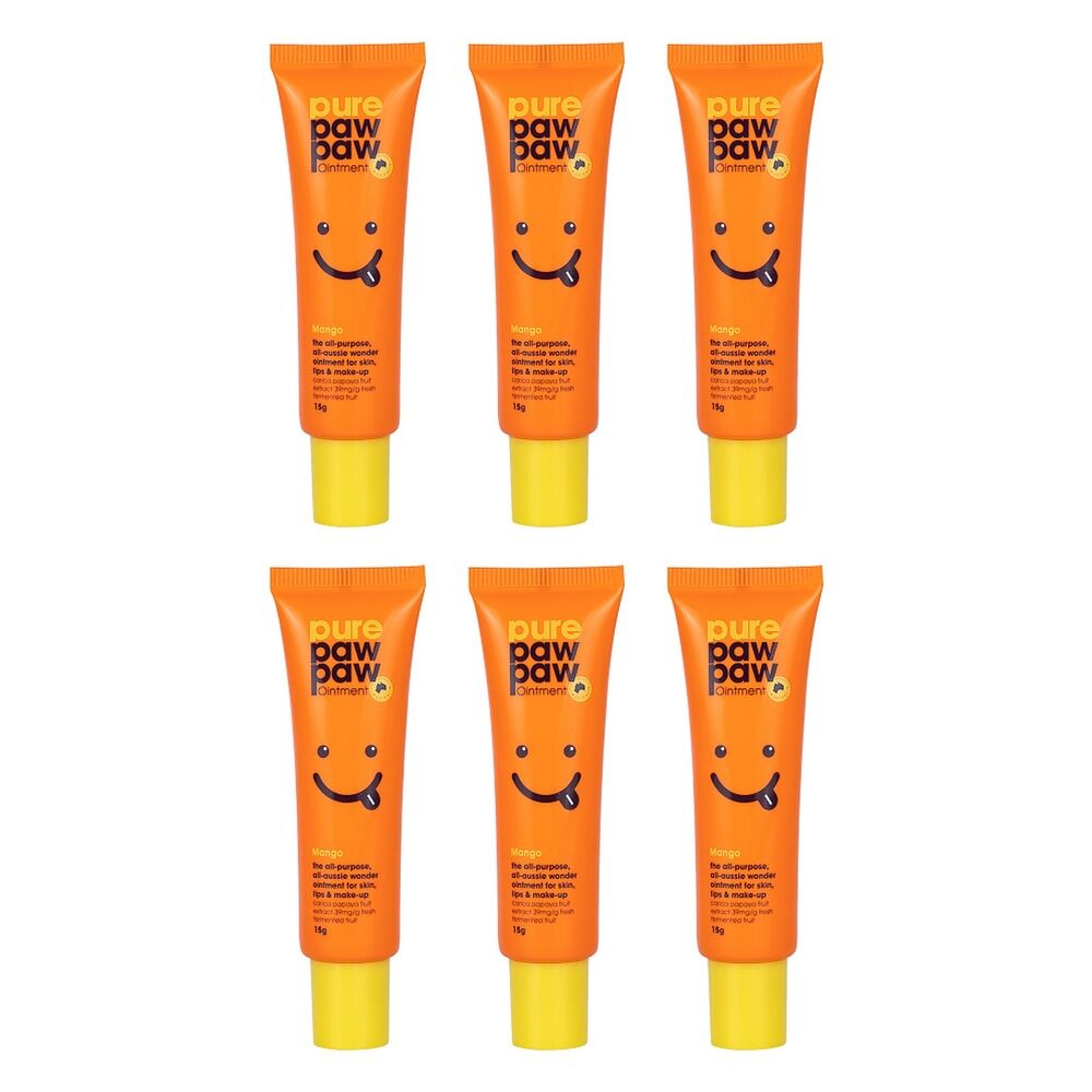 Pure Paw Paw Ointment Mango 15g Pack of 6